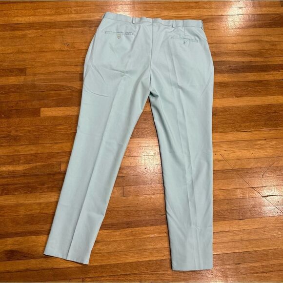 Boohoo Man Mint SKINNY BADGED SUIT TROUSERS - Picture 4 of 11